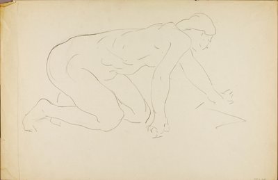 Desnudo rastrero de Alfred H. Maurer