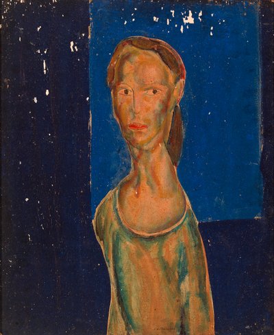 Retrato de mujer de Alfred H. Maurer