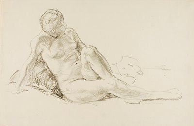 Desnudo reclinado de Alfred H. Maurer