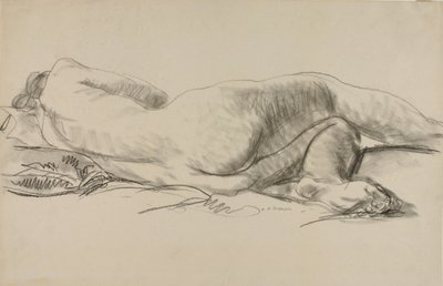 Desnudo reclinado de Alfred H. Maurer