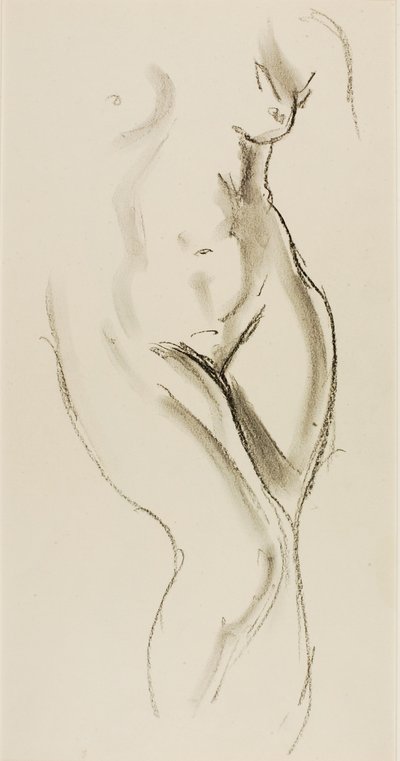 Desnudo de pie de Alfred H. Maurer
