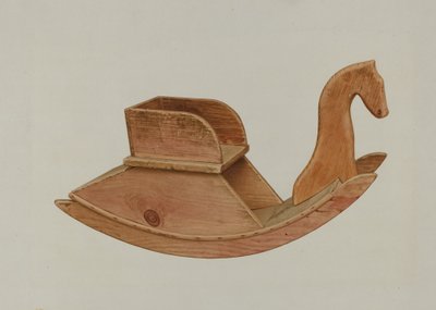 Silla mecedora infantil de Alfred H. Smith