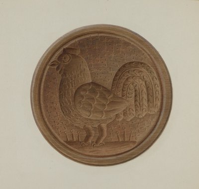 Molde de mantequilla alemán de Pensilvania de Alfred H. Smith