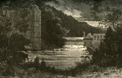 El Passaic Bajo las Cataratas de Alfred Harral