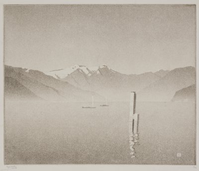Lago Como de Alfred Hartley