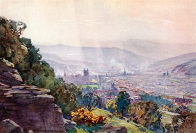 Bath, desde Hampton Rocks de Alfred Heaton Cooper