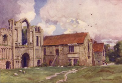 Priorato de Castleacre, Norfolk de Alfred Heaton Cooper