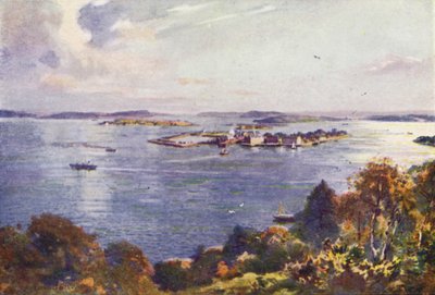 Puerto de Cork de Alfred Heaton Cooper