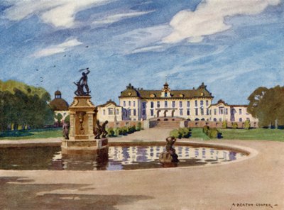 Palacio de Drottningholm, Estocolmo de Alfred Heaton Cooper