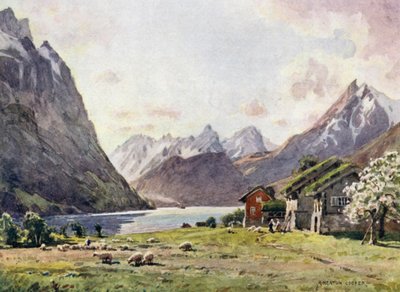 Hjorund Fjord, Oie de Alfred Heaton Cooper
