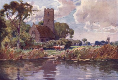 Iglesia de Irstead, Norfolk de Alfred Heaton Cooper
