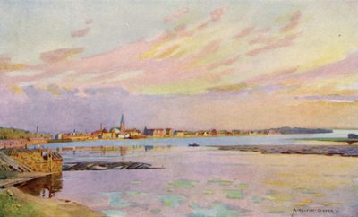 Lulea, Laponia, el puerto de exportación de mineral de hierro de Alfred Heaton Cooper