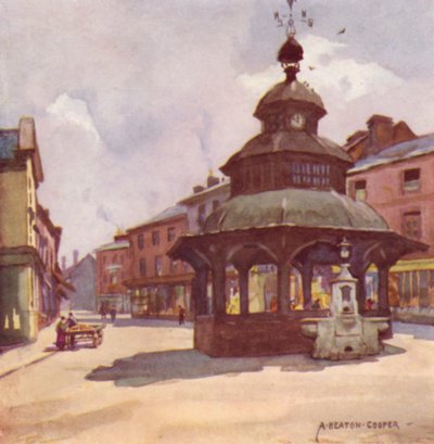 Cruz del Mercado, North Walsham, Norfolk de Alfred Heaton Cooper