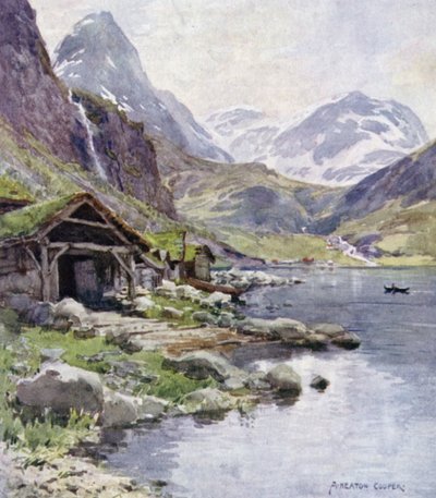 Meraak, Geiranger Fjord de Alfred Heaton Cooper