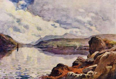 Espejo del Cielo de la Mañana, Puerto Killery de Alfred Heaton Cooper