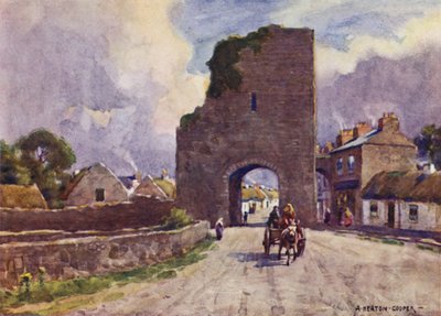 La antigua ciudad amurallada de Athenry, Condado de Galway de Alfred Heaton Cooper