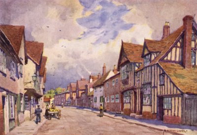 El viejo Moot Hall, Sudbury, Suffolk de Alfred Heaton Cooper