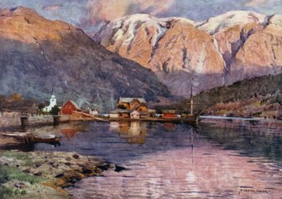 Ulvik, Hardanger Fjord de Alfred Heaton Cooper