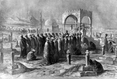 Musulmanes, Egipto, 1872 de Alfred Henri Darjou