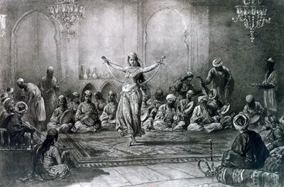 La danza del sable, 1872 de Alfred Henri Darjou