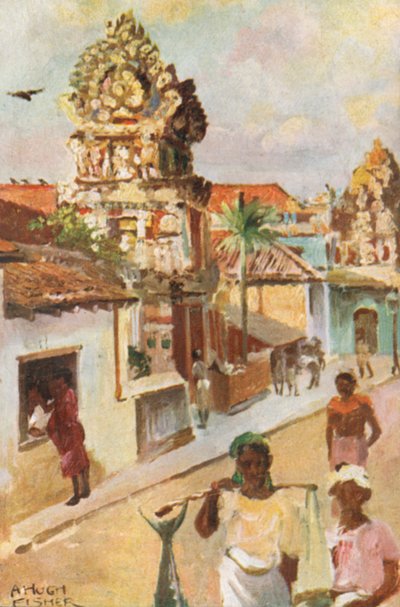 Templos Hindúes, Colombo de Alfred Hugh Fisher