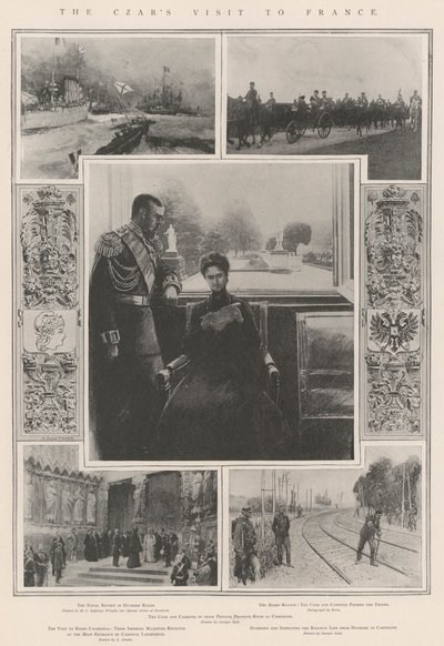 La visita del Zar a Francia de Alfred Hugh Fisher