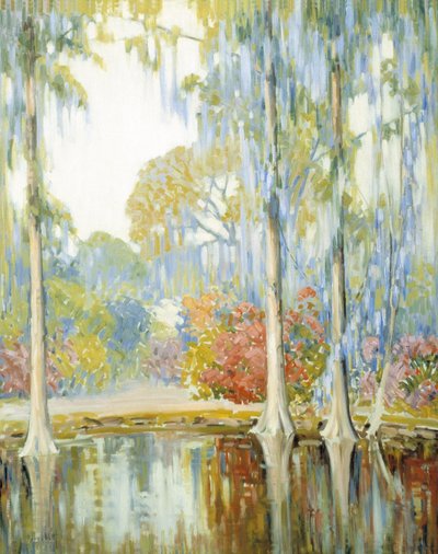 Jardines Magnolia de Alfred Hutty