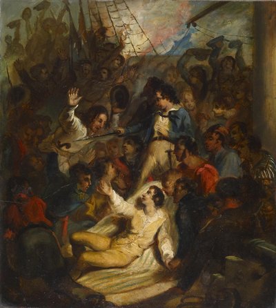 «¡No abandonéis ese barco!» de Alfred Jacob Miller