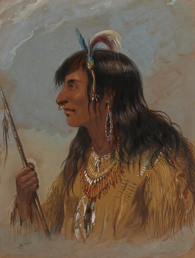 Indio nez percé de Alfred Jacob Miller
