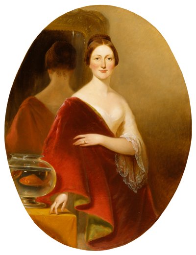Retrato de la señora Decatur Howard Miller (Eliza Credilla Hare) de Alfred Jacob Miller