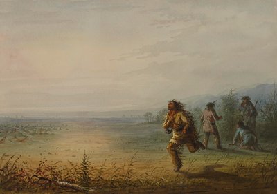 El cazador de abejas de Alfred Jacob Miller