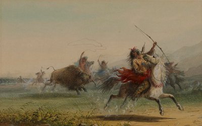 La fanfarronada de Alfred Jacob Miller