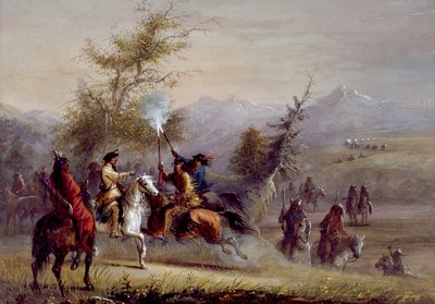 El saludo de Alfred Jacob Miller