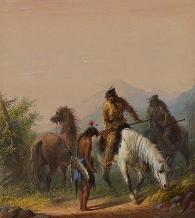 El Oráculo de la India de Alfred Jacob Miller