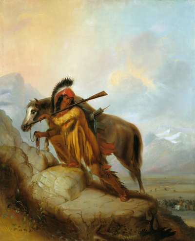 El mechón de cabello de Alfred Jacob Miller