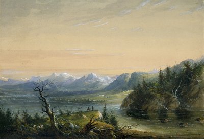 Cadena de Wind River de Alfred Jacob Miller