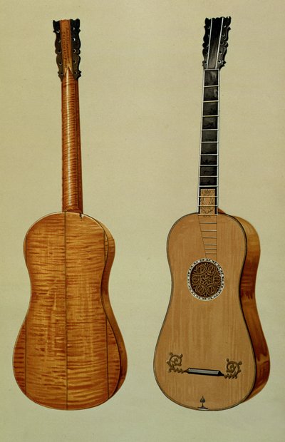 Guitarra hecha por Antonio Stradivarius, de 