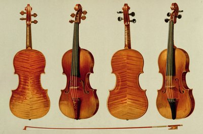 Violines (de izquierda a derecha): el 
