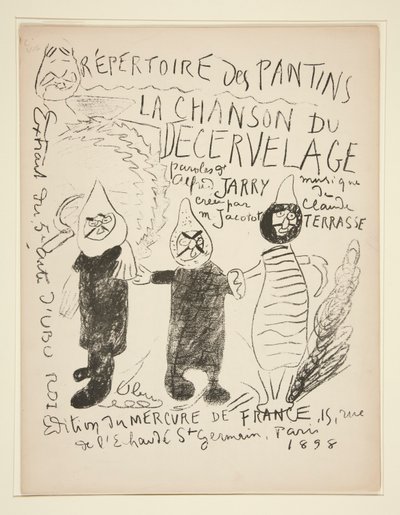 Directorio de los Pantins: La canción sin cerebro de Alfred Jarry