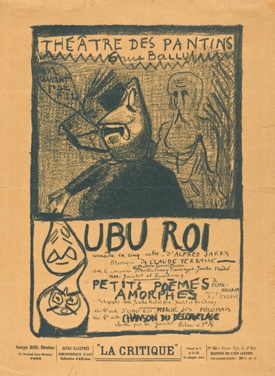 Ubu Rey; Pequeños poemas amorfos de Alfred Jarry