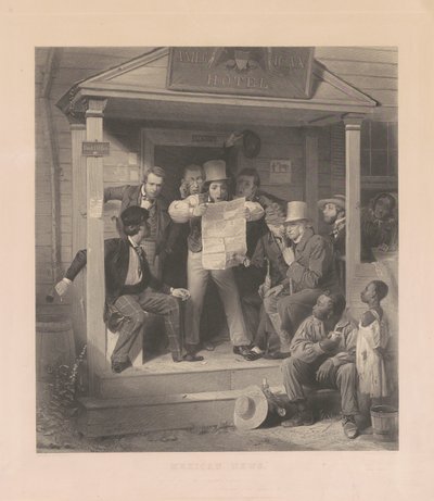Noticias mexicanas de Alfred Jones, after Richard Caton Woodville
