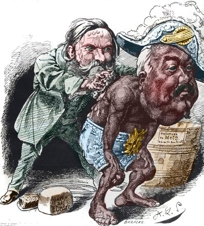 Clément Duvernois (1836-1879), político francés, intentó limpiar a François Achille Bazaine (François-Achille de Alfred Le Petit