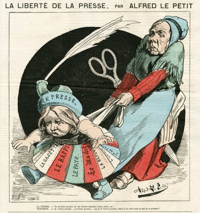 Portada de "Le Grelot, Satirique en Couleurs" de Alfred Le Petit