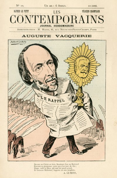 Portada de "Los Contemporáneos", número 10 de Alfred Le Petit