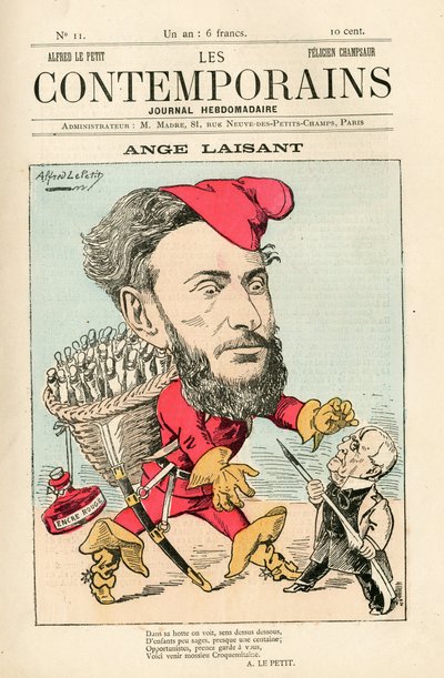 Portada de "Les Contemporains", número 11 de Alfred Le Petit