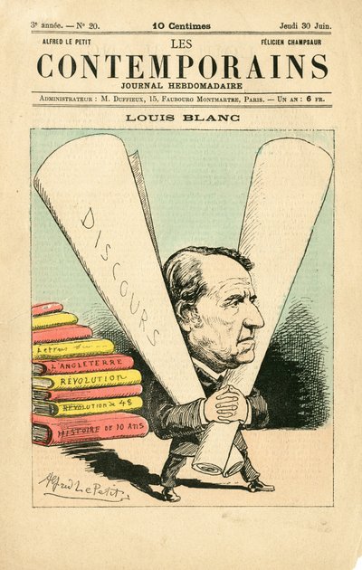 Portada de "Los Contemporáneos", número 20 de Alfred Le Petit