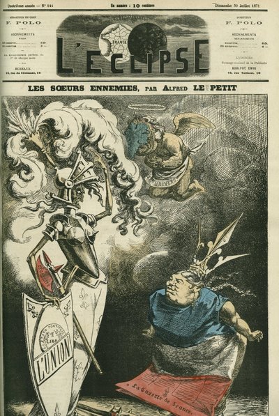 Hermanas enemigas, entre La Gazette de France y L
