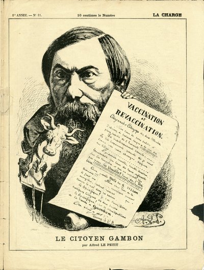 Ilustración en La Charge (1870), No. 11 de Alfred Le Petit