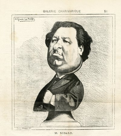 Ilustración de Alfred Le Pete (1841-1909) en Le Charivari de Alfred Le Petit