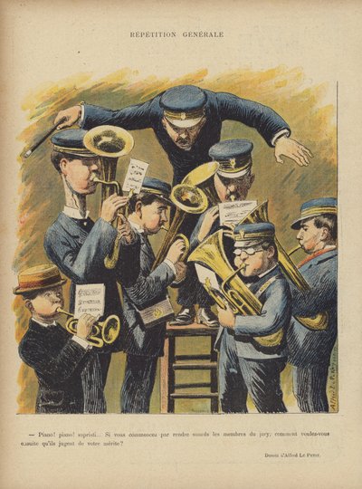 Ilustración para Le Rire de Alfred Le Petit